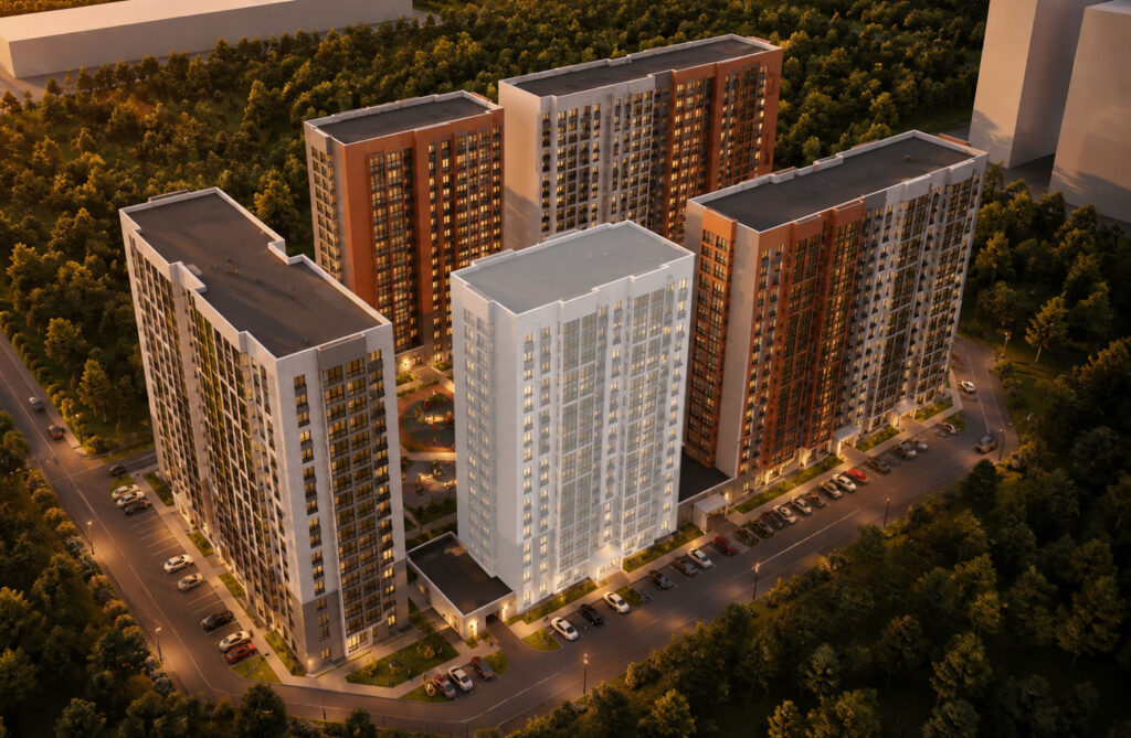 Студия — на генплане